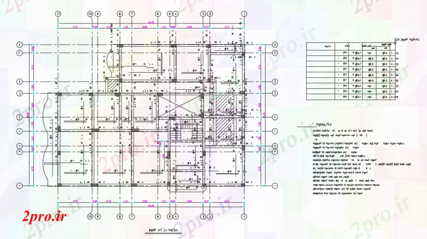 دانلود نقشه جزئیات ساخت و ساز طرحی مسکونی و جزئیات ساخت و ساز (کد99193)