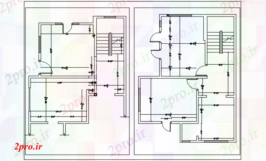 دانلود نقشه طراحی جزئیات ساختار ساختار دوقلو طرحی خانه فریم جزئیات (کد99313)