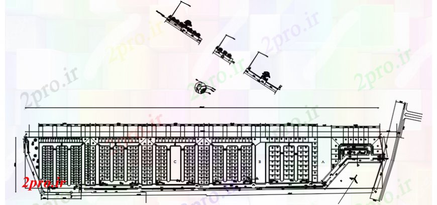 دانلود نقشه مسکونی  ، ویلایی ، آپارتمان  جامعه بلوک توطئه  (کد99963)