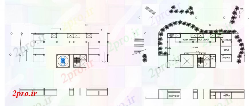 دانلود نقشه مسکونی  ، ویلایی ، آپارتمان  د طراحی  از نما بالای   خودرو (کد99976)